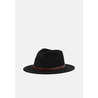 Abbildung von Brixton Messer Fedora Unisex Hut, Größe: 54, Black