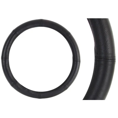 Abbildung von AMiO 01768 Lenkradbezug schwarz 41 43 Leder