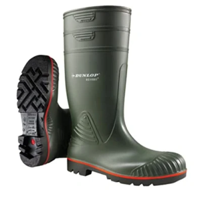 Abbildung von DUNLOP Sports Herren A442631 S5 Acif.knie Groen 45 Gummistiefel, Dunkelgrün, EU