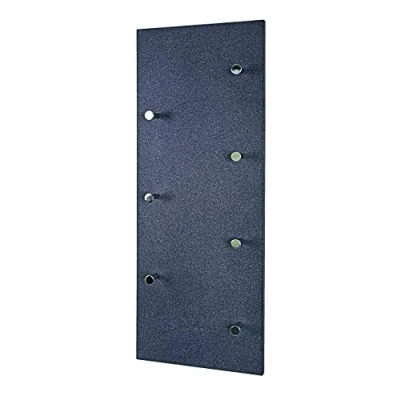 Abbildung von HAKU Garderobe Möbel Wandgarderobe (BHT 80x30x6 cm) BHT cm grau