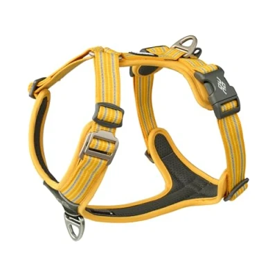 Abbildung von DOG Copenhagen Comfort Walk Air 3.0 Hundegeschirr Geschirr für Hunde Welpengeschirr, Lemon, S