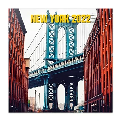 Abbildung von Grupo Erik New York Kalender 2022 Wandkalender Groß für 16 Monate