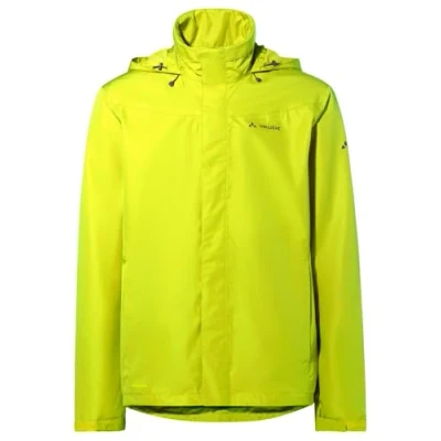 Abbildung von VAUDE Men&#039;s Escape Bike Light Jacket Wasserdichte 2 Lagen Regenjacke Winddicht, Atmungsaktiv &amp; Leicht Netzfutter Kapuze im Kragen Reflektierende Elemente Eco Finish