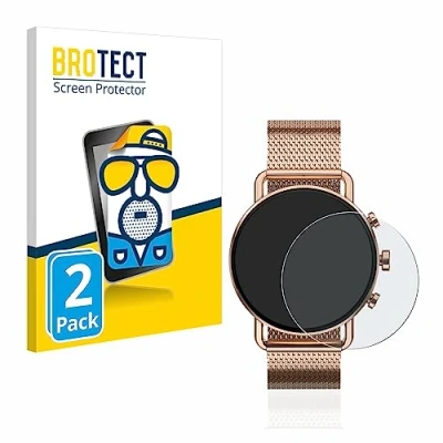 Abbildung von BROTECT Entspiegelungs Schutzfolie für Skagen Falster Gen 6 (41 mm) (2 Stück) Matte Displayschutz Folie, Anti Reflex, Fingerprint