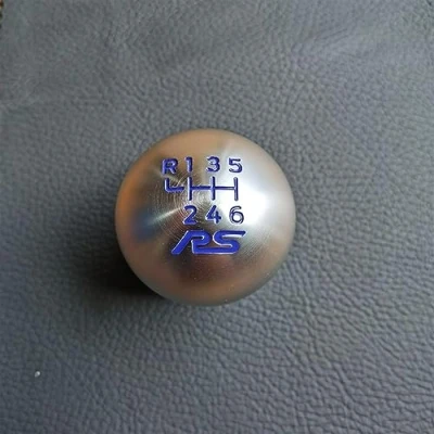Abbildung von Pizgear 6 Gang Schaltgetriebe, for Ford, Focus, Fiesta, RS ST Schaltknauf, Auto Handball Schalthebel, Kohlefaser Aluminiumlegierung Schaltknauf(Aluminium Alloy 01)