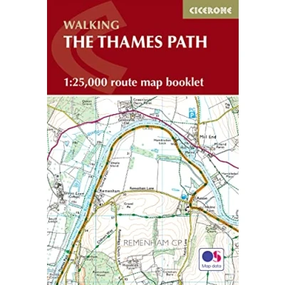 Abbildung von The Thames Path Map Booklet: 1:25,000 OS Route Booklet (Cicerone guidebooks)