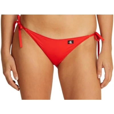 Abbildung von Calvin Klein Swimwear SIDE TIE Bikinihose, Damen, Größe: XS, Flaming chili
