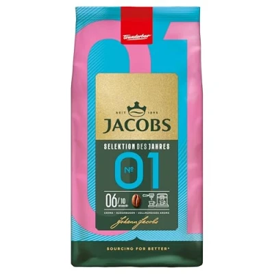 Abbildung von Jacobs No 1 Selektion des Jahres 2025 Kaffeebohnen 1kg vollmundiges Aroma und ein Hauch von Zitrusnoten