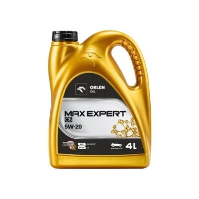 Abbildung von Orlen Platinum Max Expert, C5 5W 20 4l Motoröl QFS750B40 FORD: Galaxy Mk3 MPV, FOCUS 3 Turnier, FIESTA 6, HYUNDAI: Tucson, ix35, i40 Kombi