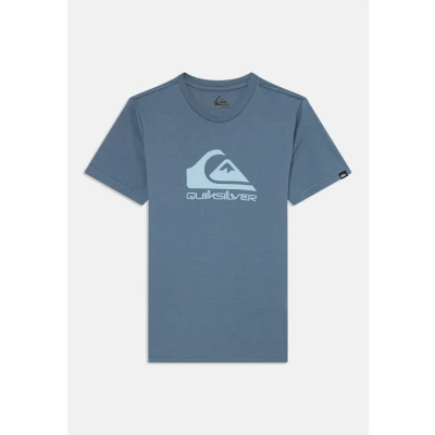 Abbildung von Quiksilver T Shirt mit kurzen Ärmeln, EV Com Logo, SS, für Kinder, Blau, 16