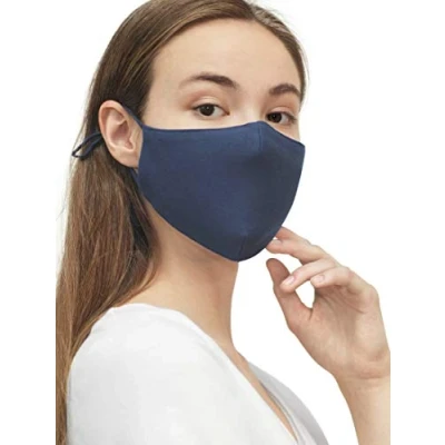 Abbildung von TOM TAILOR Herren Stoffmaske im Doppelpack 1027759, 10668 Sky Captain Blue, ONESIZE