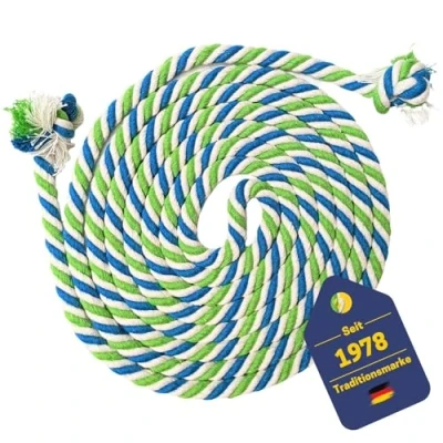 Abbildung von Best Sporting Springseil Multicolor aus Baumwolle und Jute, Ohne Griffe, Länge 280 cm