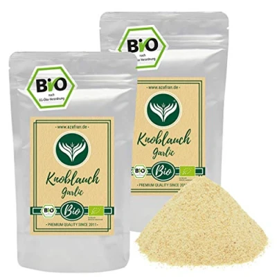 Abbildung von Azafran BIO Knoblauch granuliert (Knoblauchpulver) 1000g