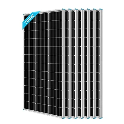 Abbildung von RENOGY 700W 12V Solarpanel Solarmodul Monokristallin Photovoltaik Solarzelle Ideal zum Aufladen von Batterien Wohnmobil Garten Camper Boot (Schlankes Design)
