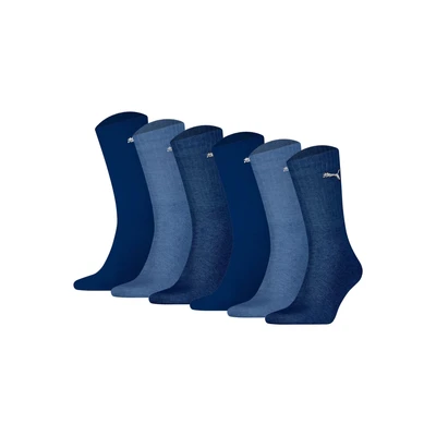 Abbildung von Puma Unisex 6ER PACK Socken, Größe: 39 42, Blau