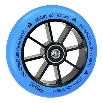 Abbildung von Chilli Pro Stunt Scooter Spoked Base Rolle 110mm (Schwarz/PU Blau)