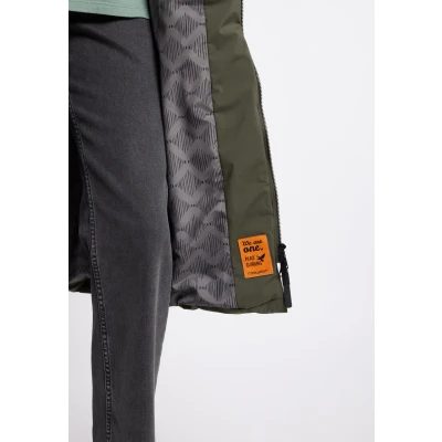 Abbildung von Ragwear Pavla Wintermantel, Damen, Größe: Small, Dark olive