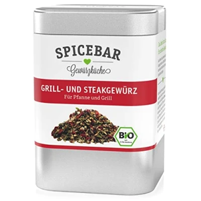 Abbildung von Spicebar Grill Gewürz und Steak in Premium Bio Qualität (1 x70g)