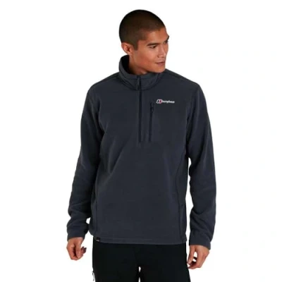 Abbildung von Berghaus Herren Prism Micro Polartec Half Zip Fleece, Zusätzliche Wärme, Extra Bequem Fleecepullover, Dark Grau, XXL EU