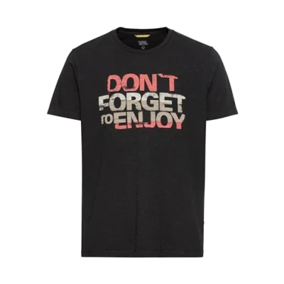 Abbildung von camel active Tshirt print, Herren, Größe: XL, Asphalt