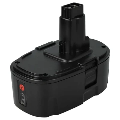 Abbildung von EXTENSILO 1x Akku Ersatz für Dewalt DE9096, DE9098, DE9095, DE9039, DC9096, DE9503, DC9099 Werkzeug (5000 mAh, Li Ion, 18 V)