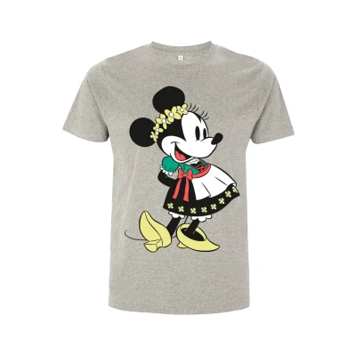 Abbildung von Henry Tiger Mickey Classic Dirndl Basics Tshirt print, Herren, Größe: Small, Melange grey