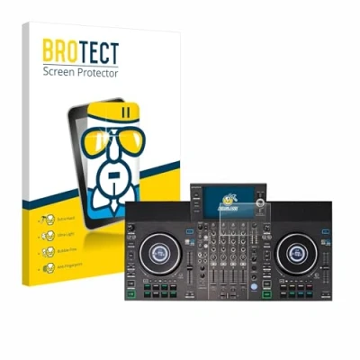 Abbildung von BROTECT Schutzglas für Denon DJ SC LIVE 4 Schutzfolie Panzer Folie Glas [Extrem Kratzfest 9H, Anti Fingerprint, Ultra Transparent]