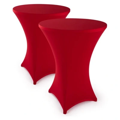 Abbildung von Blumtal Stehtischhusse Stretchbezug Stehtisch Hussen, Elegante für Bistrotische