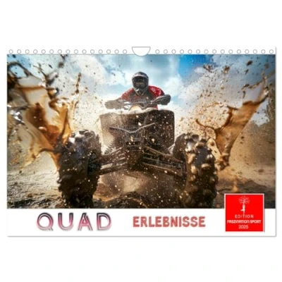 Abbildung von Quad Erlebnisse (Wandkalender 2025 DIN A4 quer), CALVENDO Monatskalender