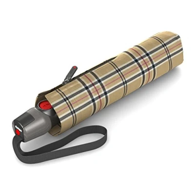 Abbildung von Knirps T.200 Medium Duomatic check beige