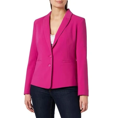 Abbildung von comma D INTÉRIEUR Blazer, Damen, Größe: 34, Fuchsia