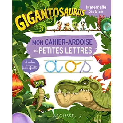 Abbildung von GIGANTOSAURUS Mon cahier ardoise des PETITES LETTRES: Maternelle