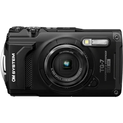 Abbildung von OM System Tough TG 7 Digitalkamera Schwarz (Nachfolger Olympus 6)