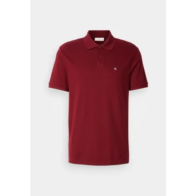 Abbildung von Calvin Klein Jeans Monogram Poloshirt, Herren, Größe: XS, Renaissance red