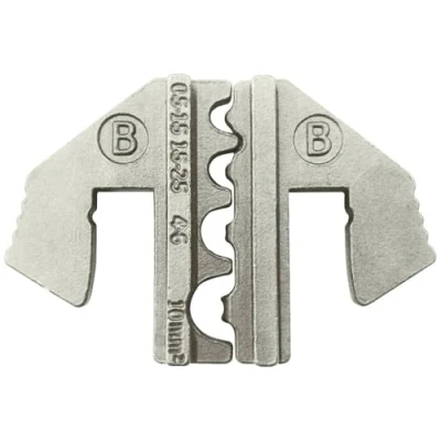 Abbildung von TOOLCRAFT PLE 0B 1423376 Crimpeinsatz Isolierte Kabelschuhe 1,5 bis 10 mm² Passend für Marke PZ 500