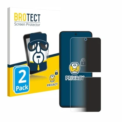 Abbildung von BROTECT (2 Stück Anti Spy Blickschutzfolie für Samsung Galaxy Z Flip 3 5G Privacy Screen Protector [Displayschutz, Sichtschutz, Blaulichtfilter]
