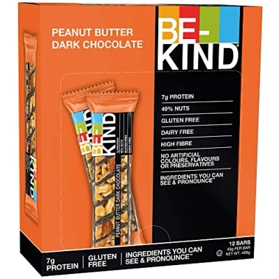 Abbildung von BE KIND Peanut Butter Dark Chocolate, 12er Pack (12 Riegel à 40 g)