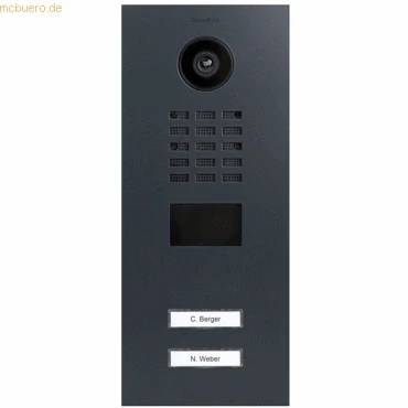 Abbildung von DoorBird D2102V IP Video Türstation V4A Edelstahl, RAL 7016