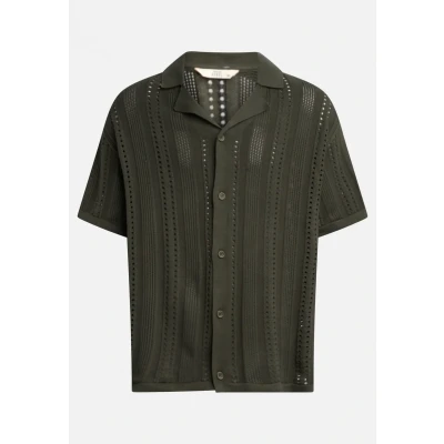 Abbildung von Redefined Rebel JON Hemd, Herren, Größe: Large, Dark green