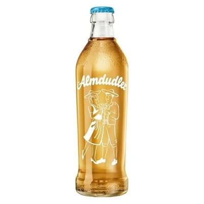 Abbildung von Almdudler zuckerfrei (6x0,35l) Kräuterlimonade ohne Zucker in kultiger Glasflasche inkl. Pfand