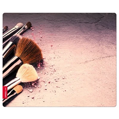 Abbildung von Speedlink SILK Mousepad Mauspad mit weicher Textiloberfläche und antistatischer Wirkung, Maße: 23 x 19 0,2 cm, Pinsel