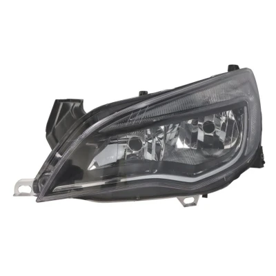 Abbildung von TYC 20 16976 05 2 Scheinwerfer links H7/H7, W21/5W mit Tagfahrlicht für Rechtsverkehr Elektromotor OPEL: Astra J Sports Tourer, Schrägheck