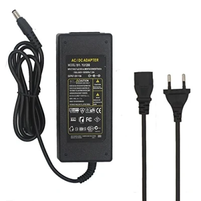 Abbildung von JOYLIT 12V 8A 96W Netzteil, AC 110V 240V auf DC 12 Volt Trafo Transformator Eurostecker Power Adapter für LED Streifen, CCTV Kamera, Licht
