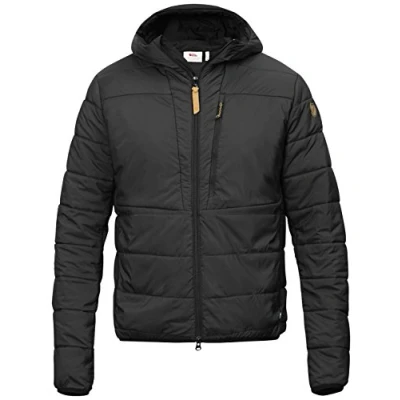 Abbildung von Fjallraven Keb gefütterte Herrenjacke Small Schwarz