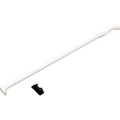 Abbildung von Iris Ohyama, Teleskopstange, Duschvorhangstange, 110/190 cm, Abnehmbar, Badezimmer, Einfache Montage, Dressing Telescopic Stick H NPJ 190 Weiß