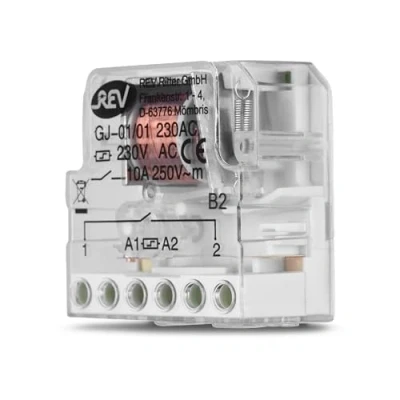 Abbildung von REV Stromstoßschalter Stromstoß Schalter Unterputz Einbau 10A 230 V 1, (Stromstoßschalter 10A)