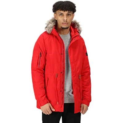 Abbildung von Regatta Herren Salinger III wasserdichte, atmungsaktive Wander Parka Jacke