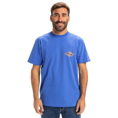 Abbildung von Quiksilver Blast Tshirt print, Größe: XS, Blue