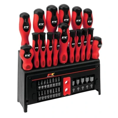 Abbildung von PERFORMANCE TOOL 39 teiliges Schraubendreher Set mit Gestell W1727