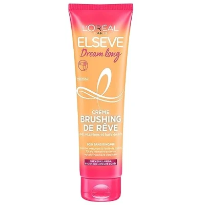 Abbildung von L&#039;Oréal Paris Creme Brushing für langes Haar erleichtert das Föhnen Rizinusöl Elseve Dream Long 150 ml